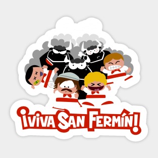 Viva San Fermin!!! Sticker